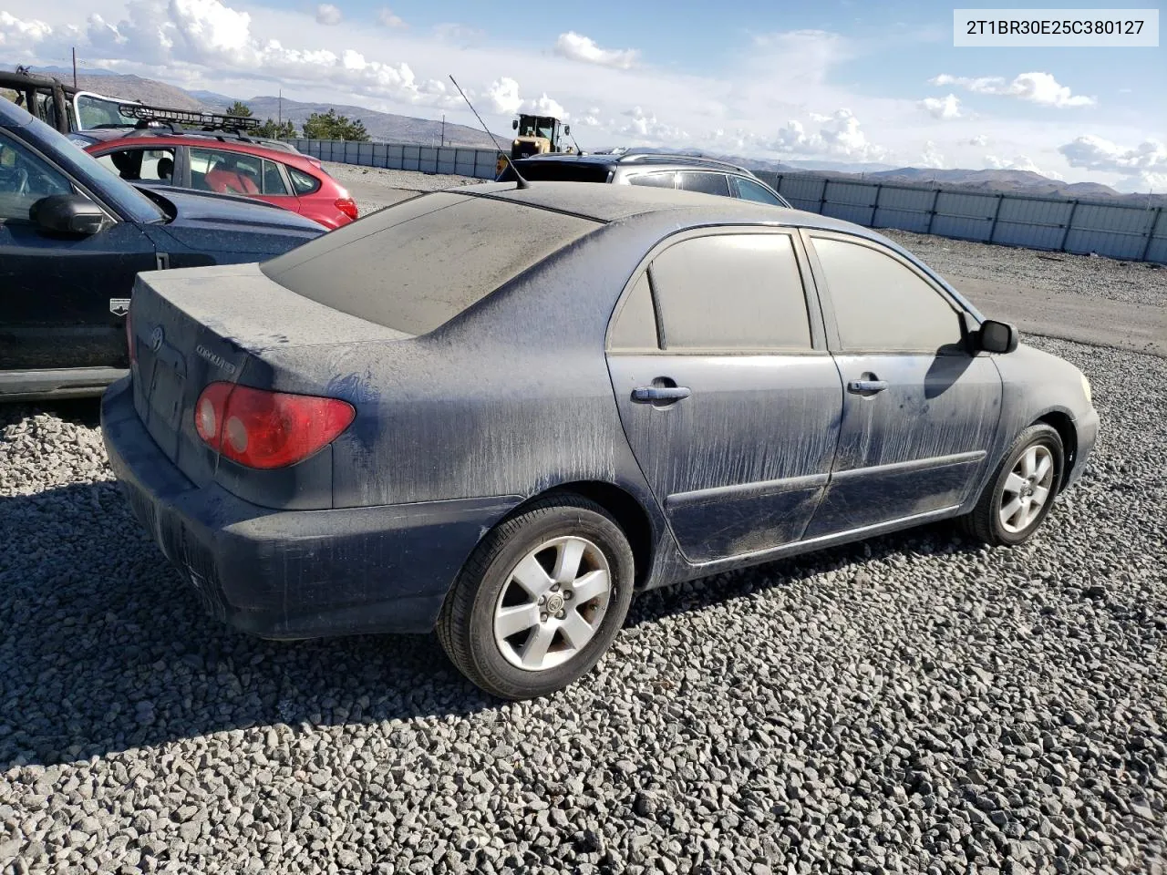 2005 Toyota Corolla Ce VIN: 2T1BR30E25C380127 Lot: 71678804