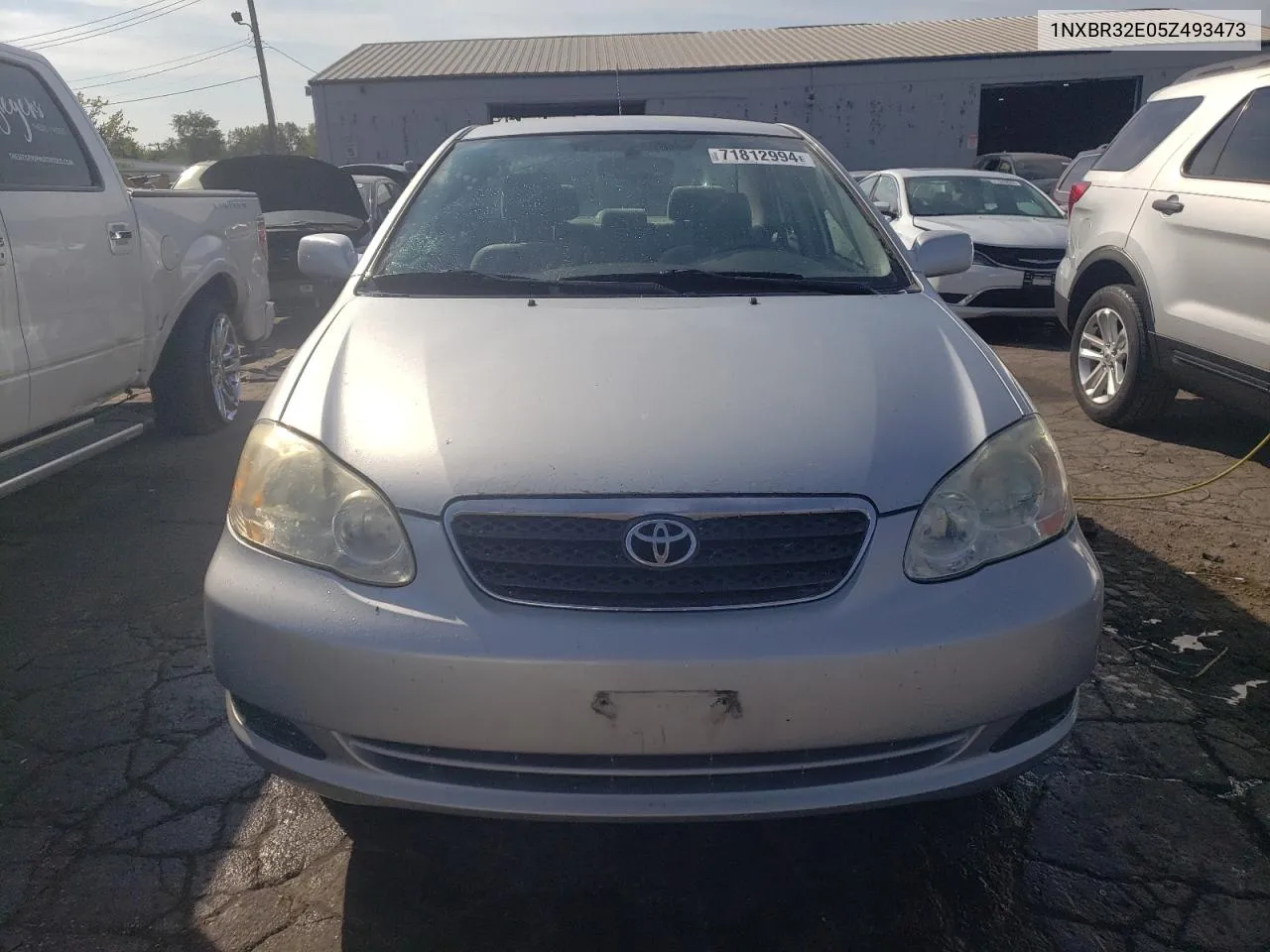 2005 Toyota Corolla Ce VIN: 1NXBR32E05Z493473 Lot: 71812994