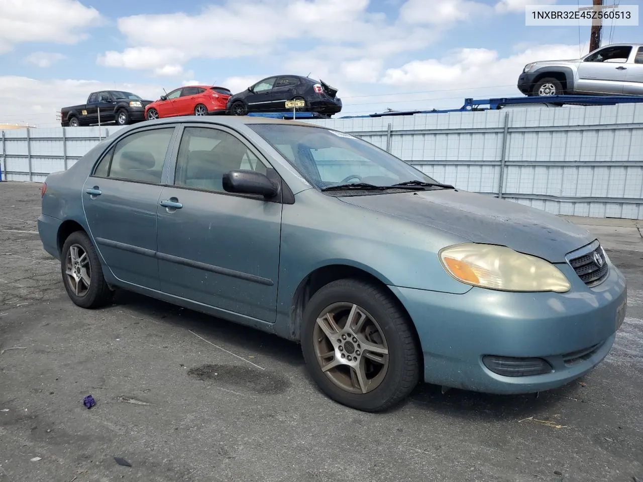 2005 Toyota Corolla Ce VIN: 1NXBR32E45Z560513 Lot: 71864444