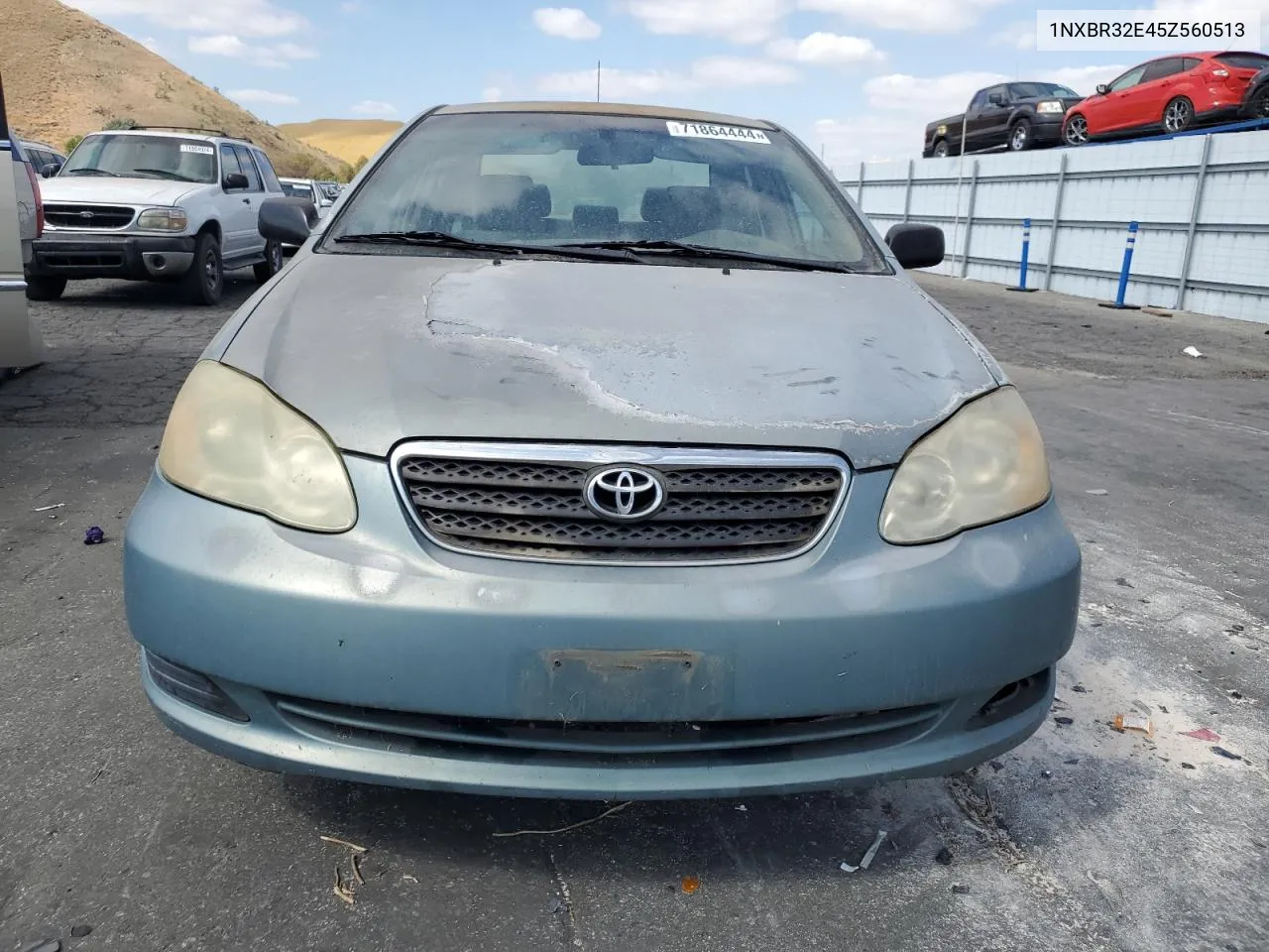 2005 Toyota Corolla Ce VIN: 1NXBR32E45Z560513 Lot: 71864444