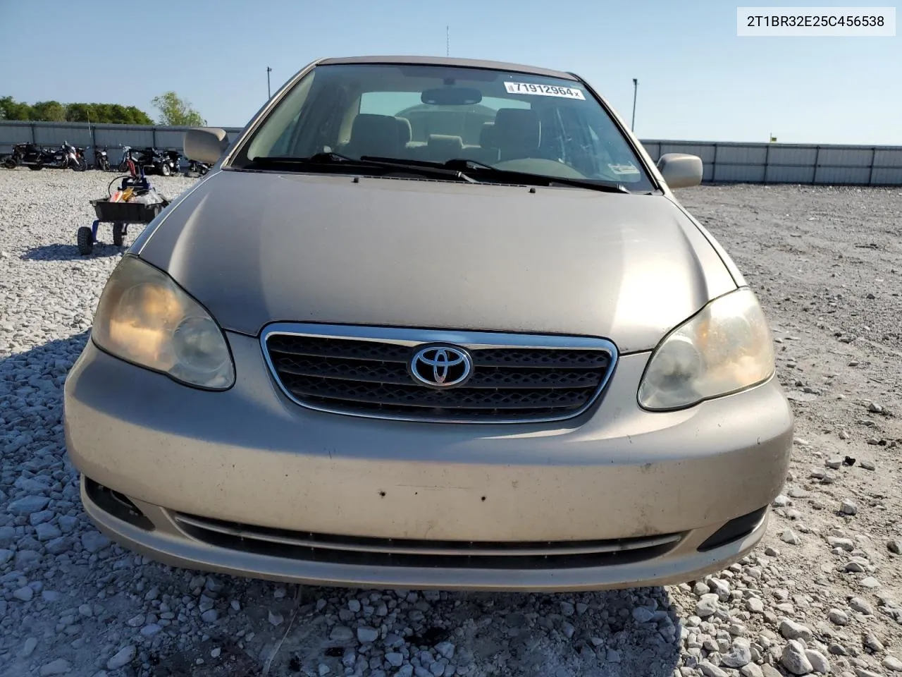 2005 Toyota Corolla Ce VIN: 2T1BR32E25C456538 Lot: 71912964