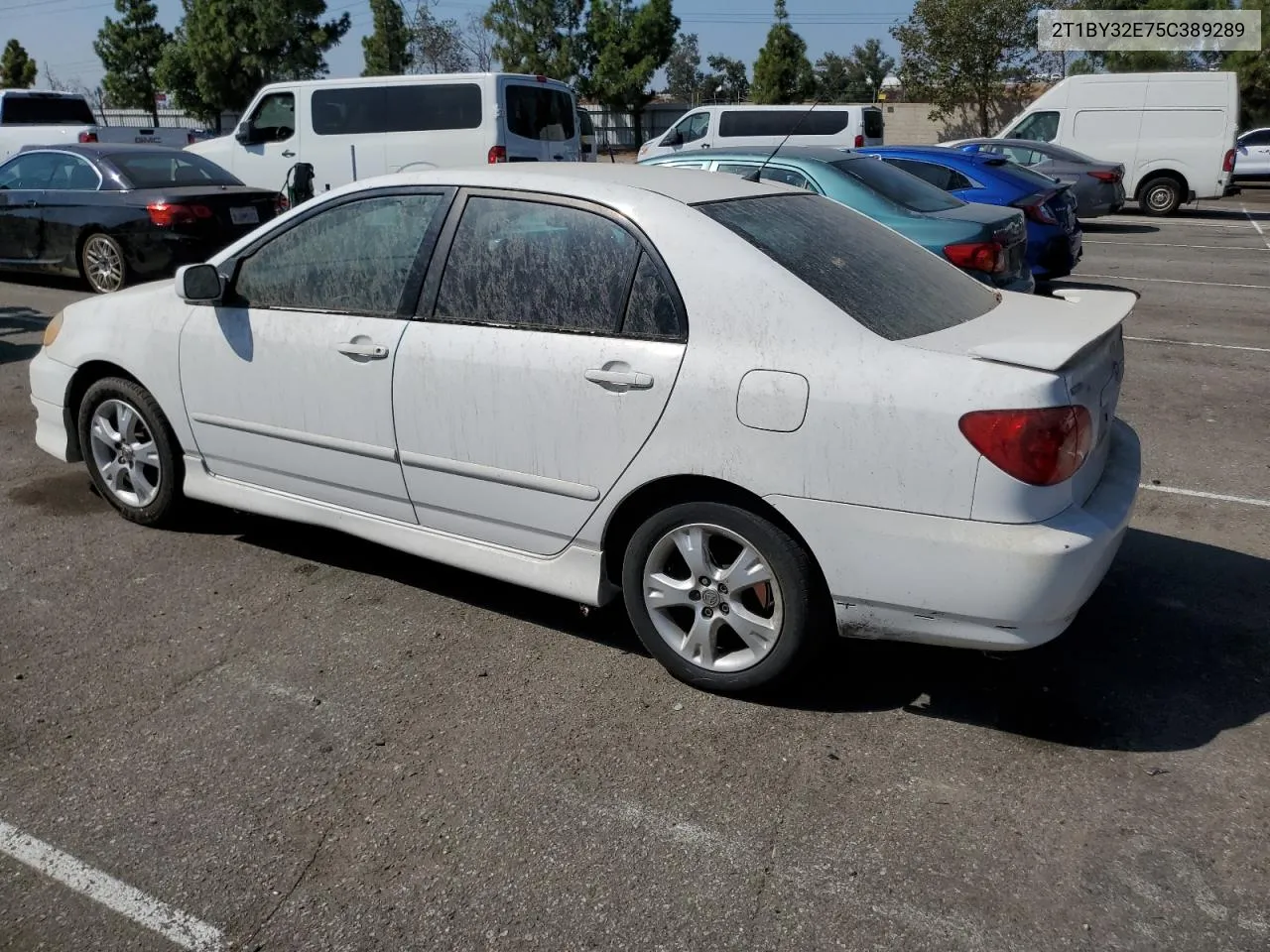 2005 Toyota Corolla Xrs VIN: 2T1BY32E75C389289 Lot: 71941314