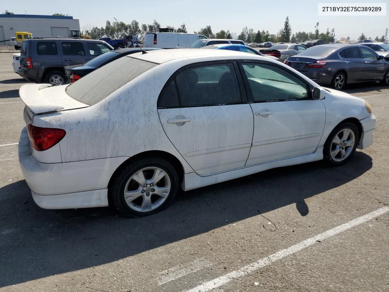 2005 Toyota Corolla Xrs VIN: 2T1BY32E75C389289 Lot: 71941314