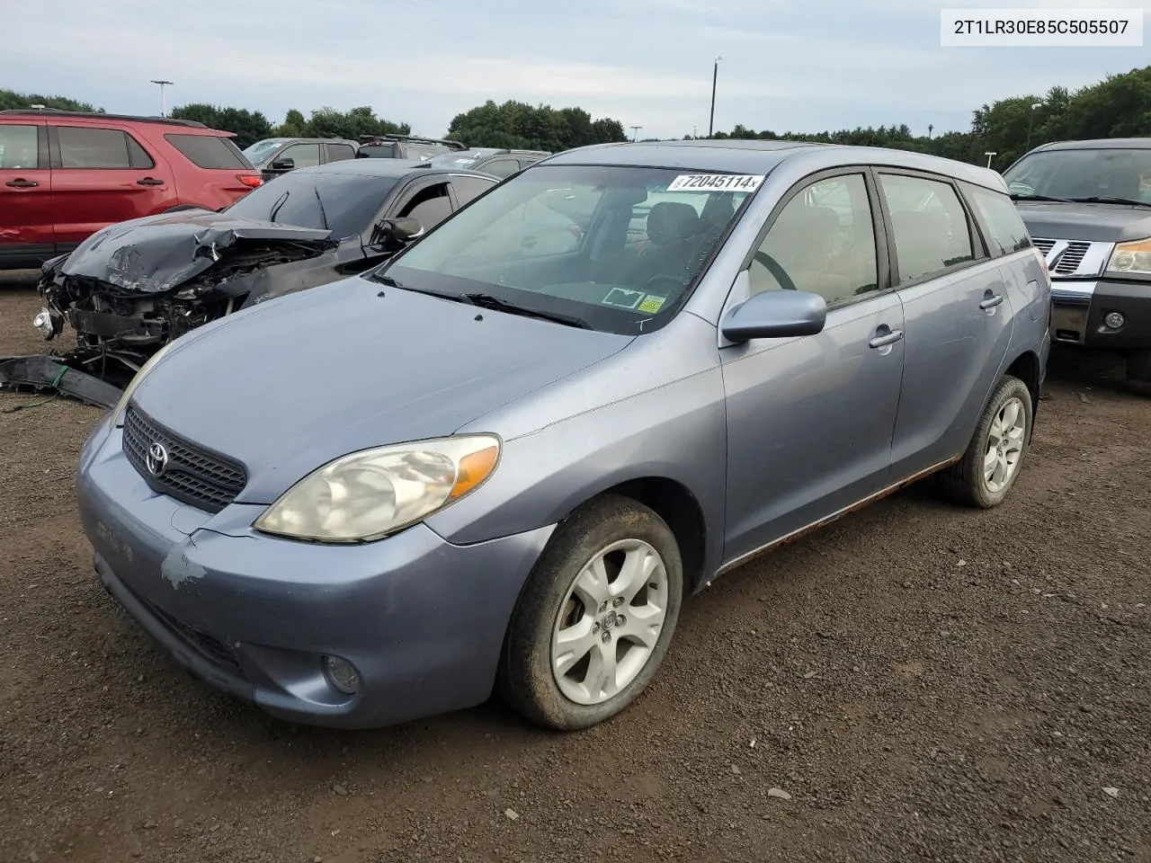 2005 Toyota Corolla Matrix Base VIN: 2T1LR30E85C505507 Lot: 72045114