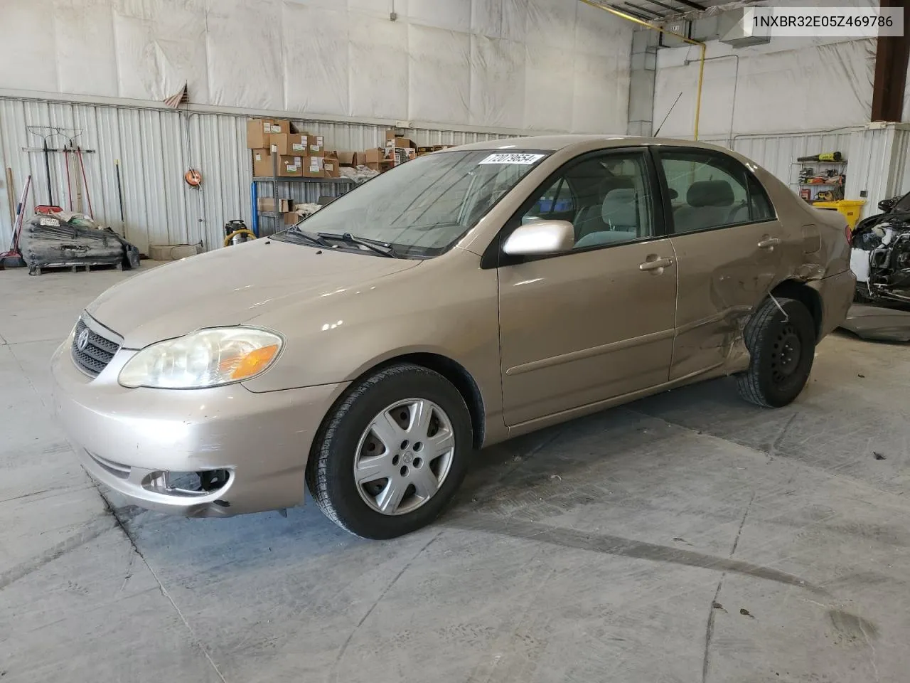 2005 Toyota Corolla Ce VIN: 1NXBR32E05Z469786 Lot: 72079654