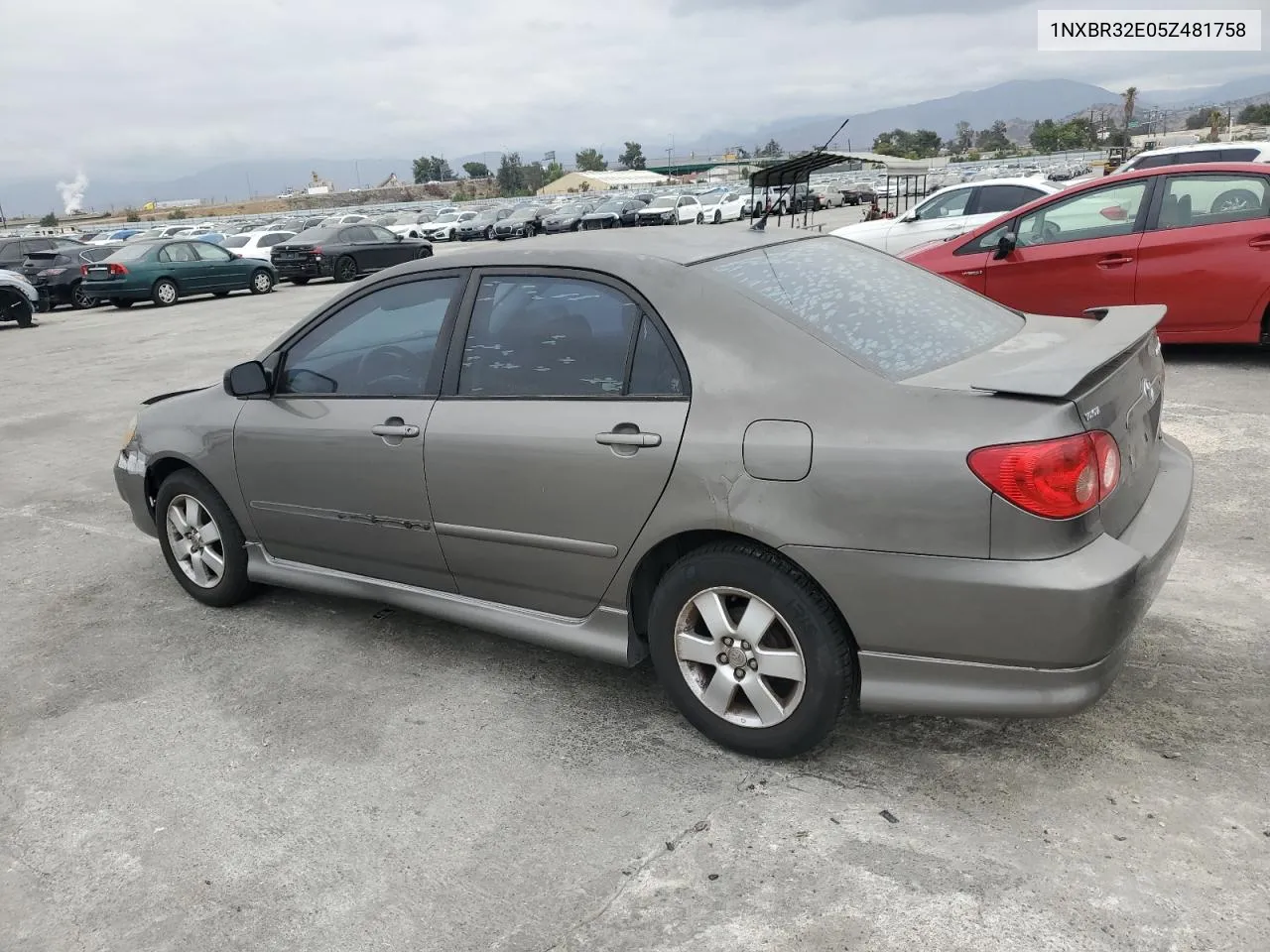 2005 Toyota Corolla Ce VIN: 1NXBR32E05Z481758 Lot: 72390834