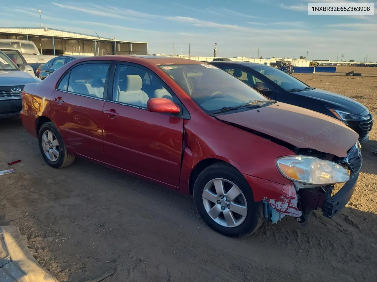 2005 Toyota Corolla Ce VIN: 1NXBR32E65Z363908 Lot: 72462394