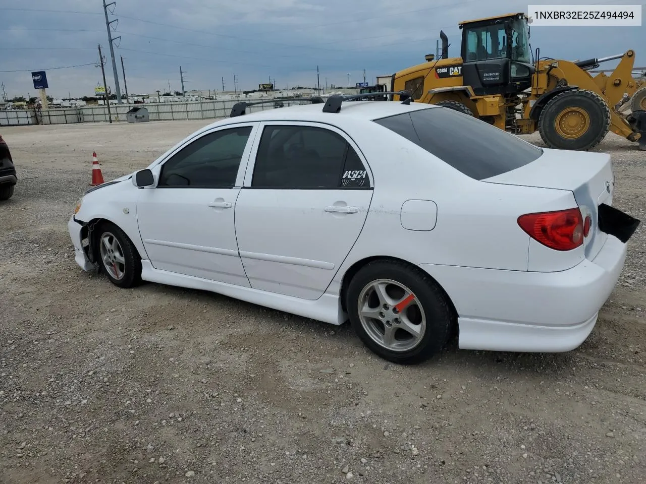 2005 Toyota Corolla Ce VIN: 1NXBR32E25Z494494 Lot: 72515744