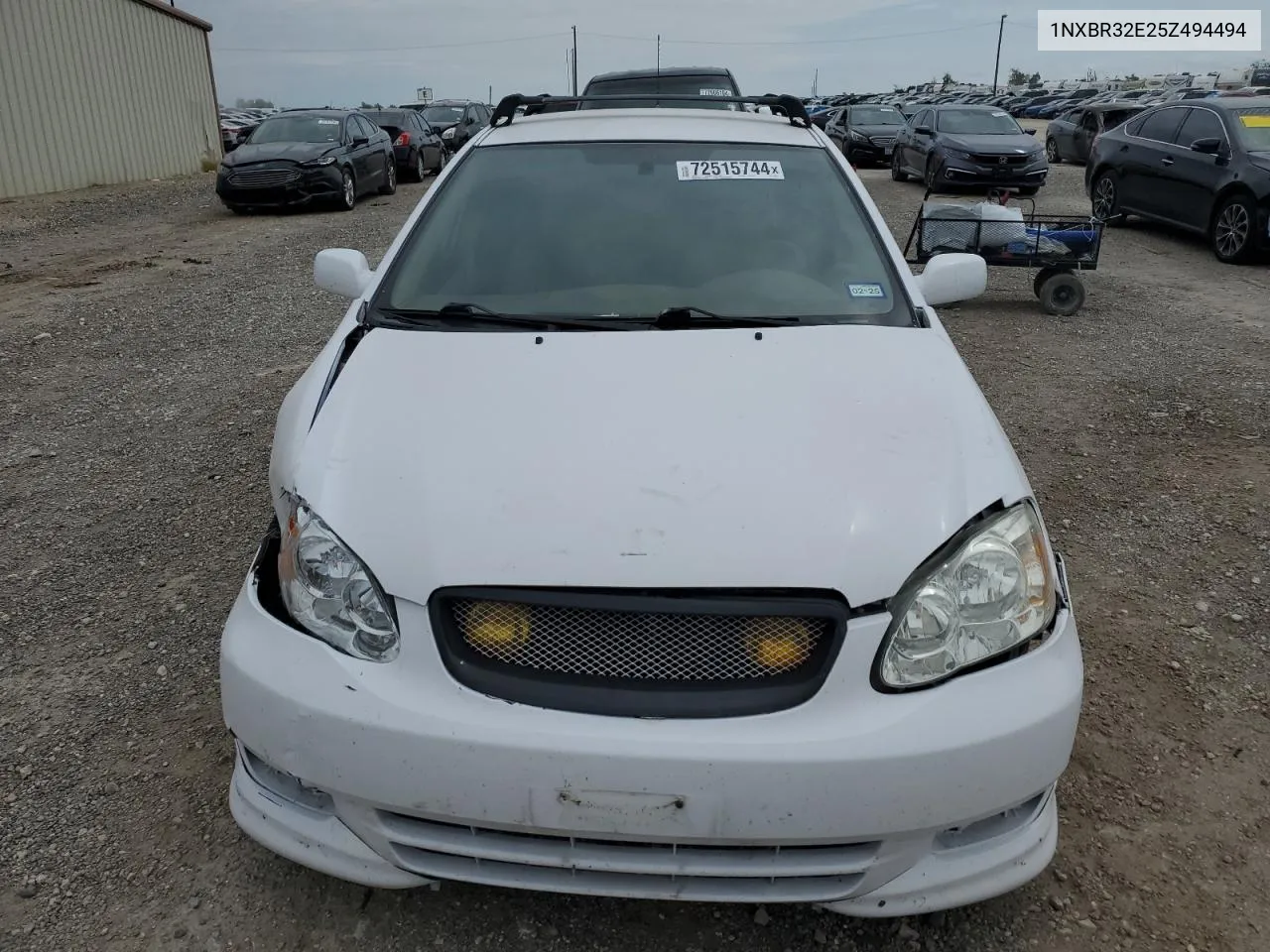 2005 Toyota Corolla Ce VIN: 1NXBR32E25Z494494 Lot: 72515744