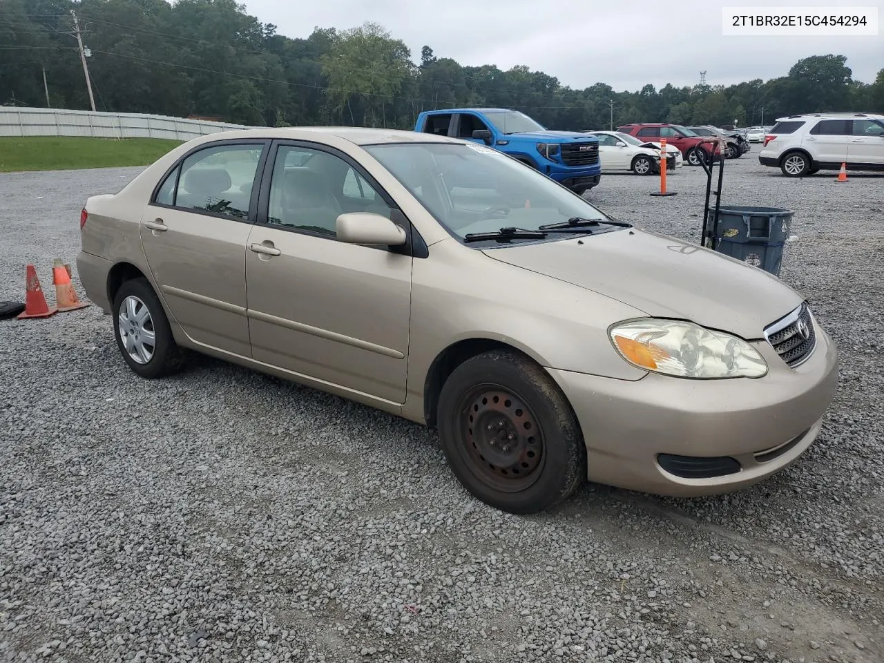 2005 Toyota Corolla Ce VIN: 2T1BR32E15C454294 Lot: 72753264