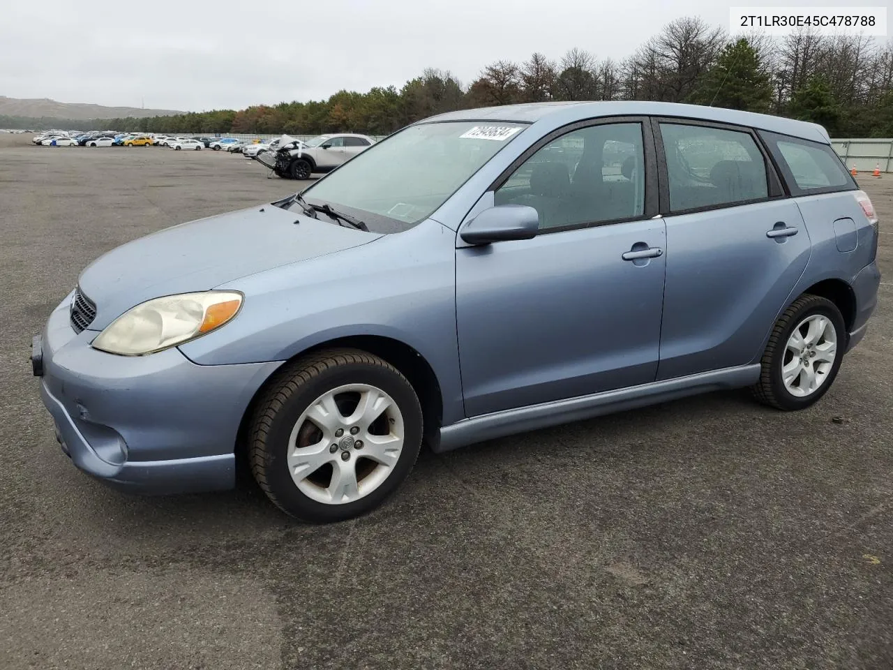 2005 Toyota Corolla Matrix Base VIN: 2T1LR30E45C478788 Lot: 72949634