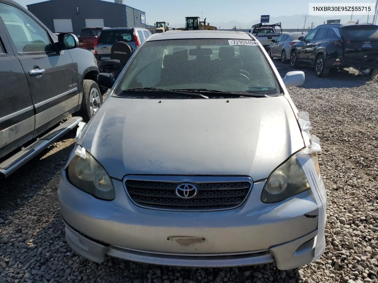 2005 Toyota Corolla Ce VIN: 1NXBR30E95Z555715 Lot: 72959404