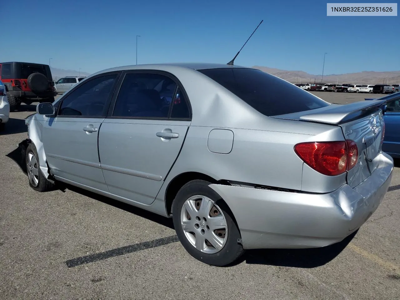 2005 Toyota Corolla Ce VIN: 1NXBR32E25Z351626 Lot: 72960264