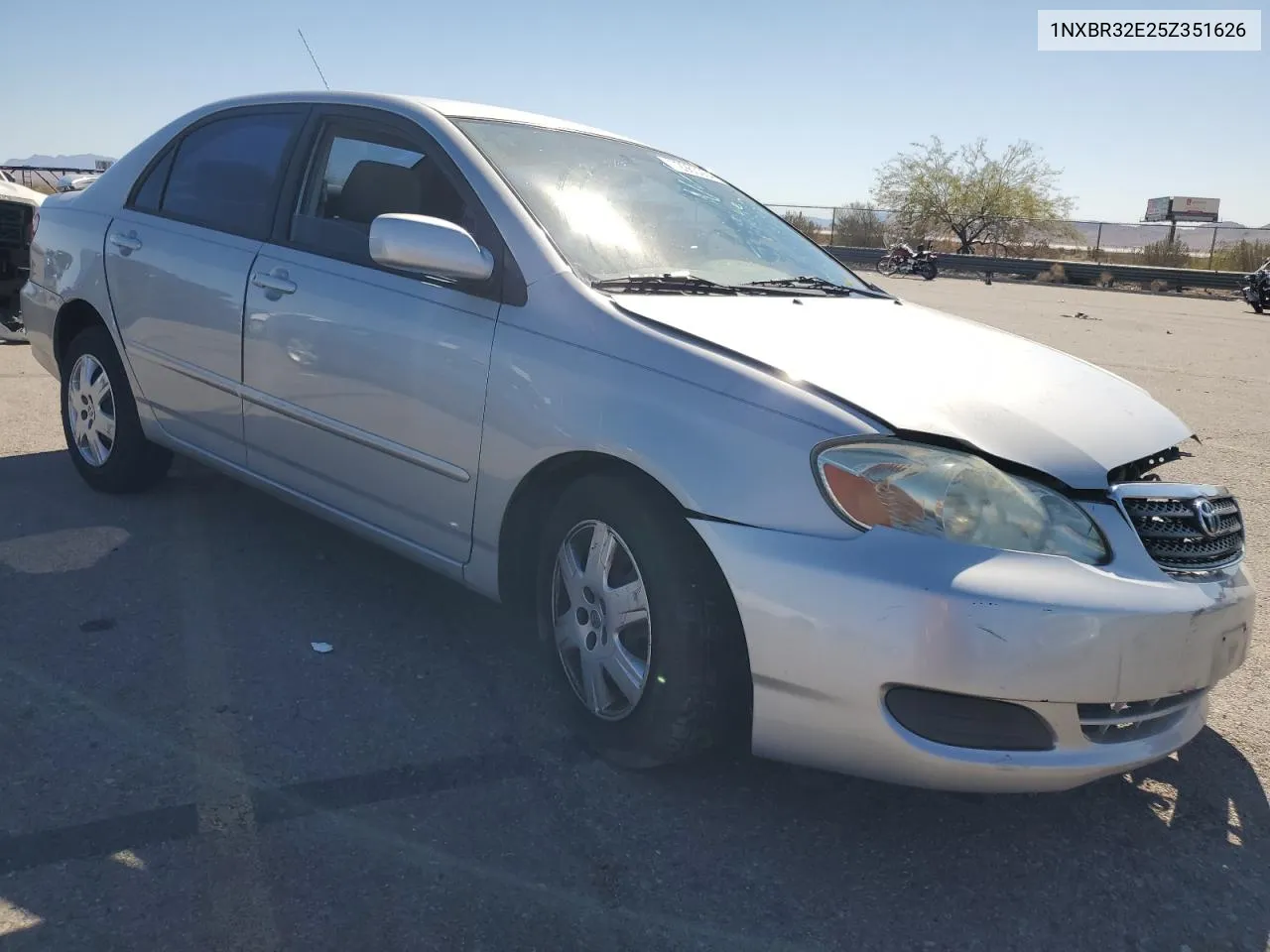 2005 Toyota Corolla Ce VIN: 1NXBR32E25Z351626 Lot: 72960264