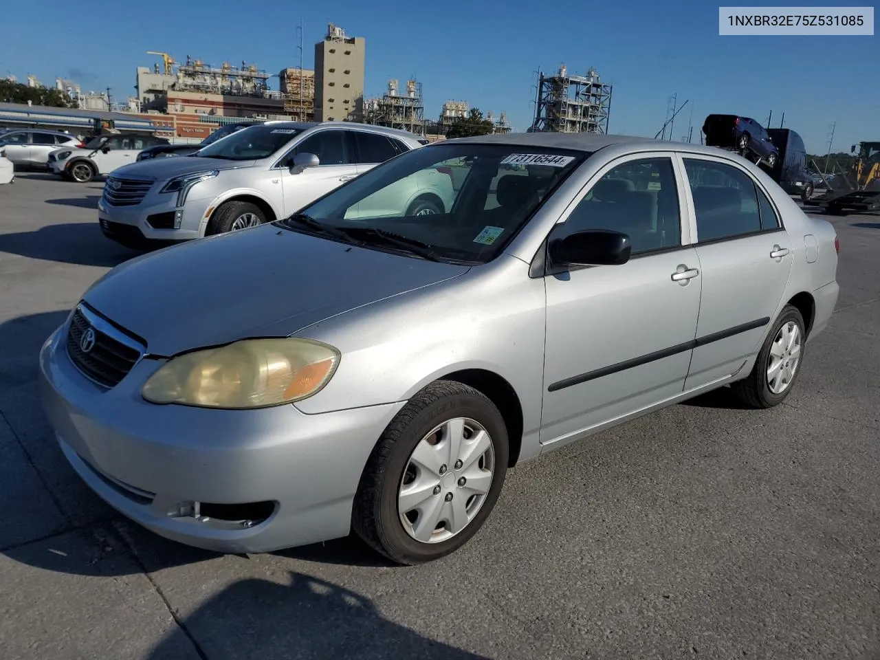 2005 Toyota Corolla Ce VIN: 1NXBR32E75Z531085 Lot: 73116544