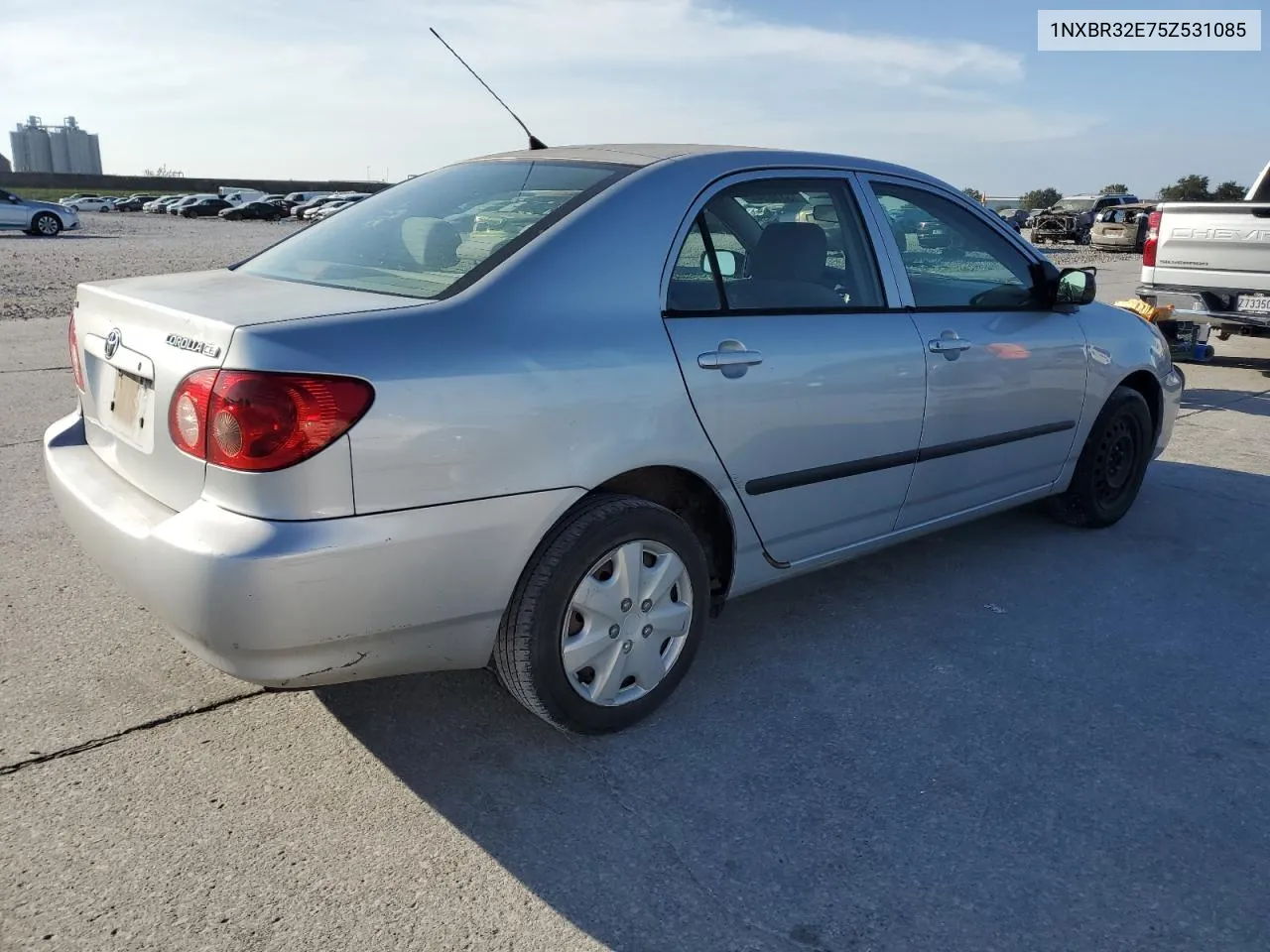 2005 Toyota Corolla Ce VIN: 1NXBR32E75Z531085 Lot: 73116544