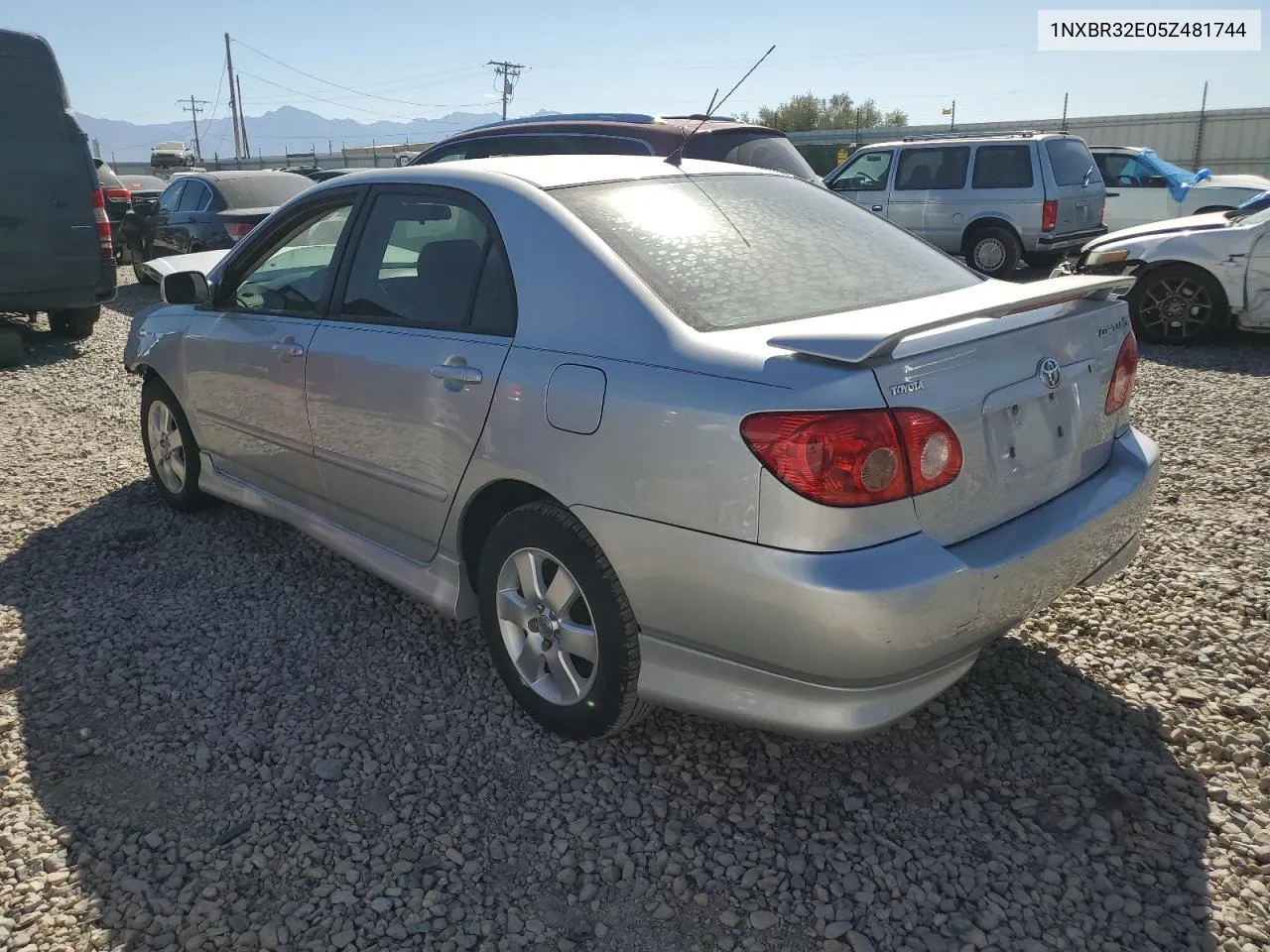 2005 Toyota Corolla Ce VIN: 1NXBR32E05Z481744 Lot: 73120684