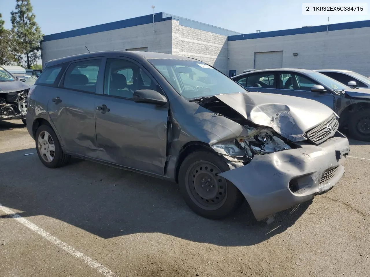 2005 Toyota Corolla Matrix Xr VIN: 2T1KR32EX5C384715 Lot: 73175084