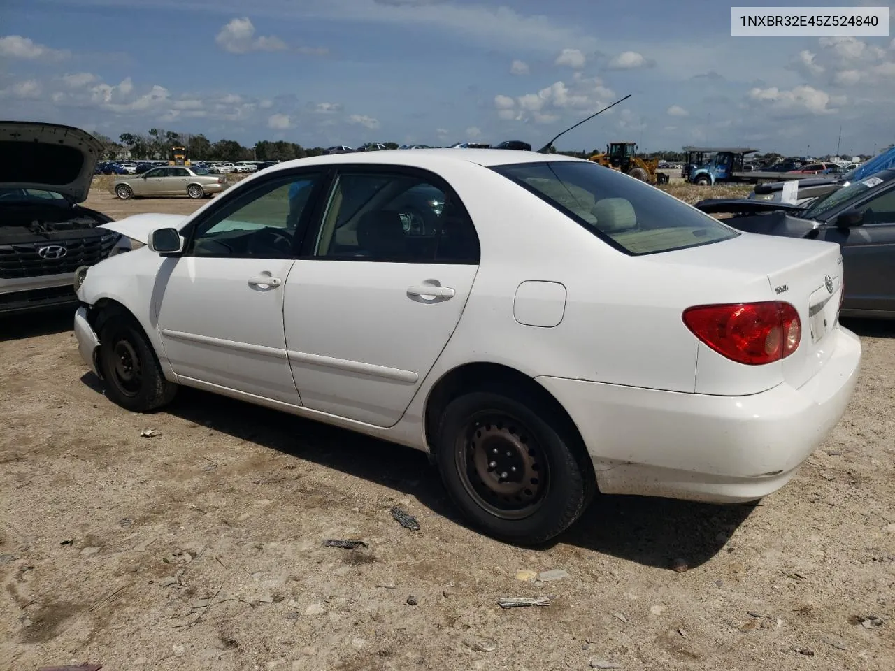 2005 Toyota Corolla Ce VIN: 1NXBR32E45Z524840 Lot: 73253704