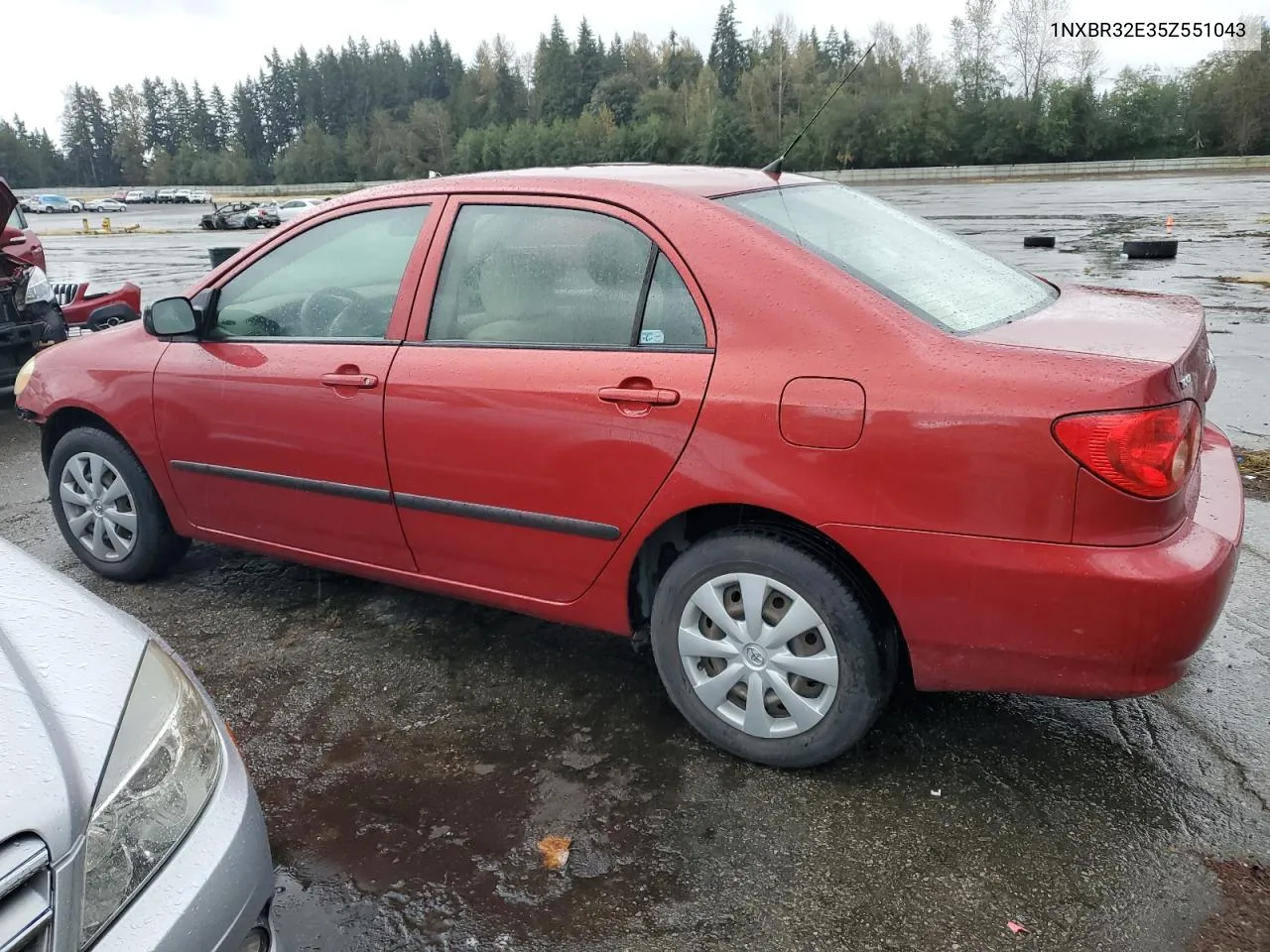 2005 Toyota Corolla Ce VIN: 1NXBR32E35Z551043 Lot: 73382554