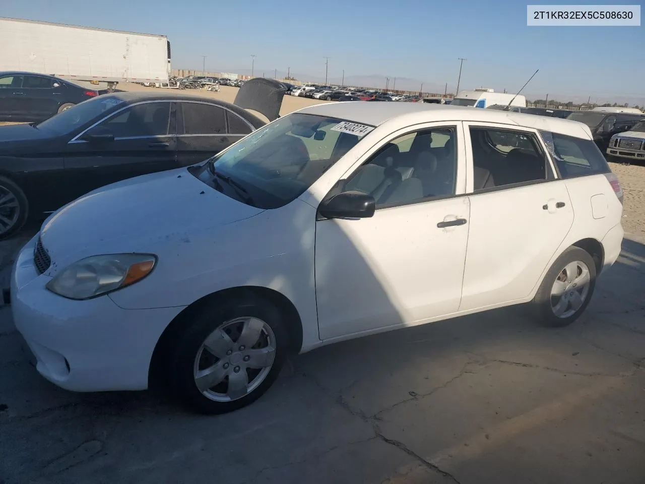 2005 Toyota Corolla Matrix Xr VIN: 2T1KR32EX5C508630 Lot: 73403274