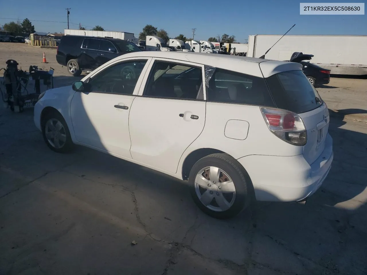 2005 Toyota Corolla Matrix Xr VIN: 2T1KR32EX5C508630 Lot: 73403274