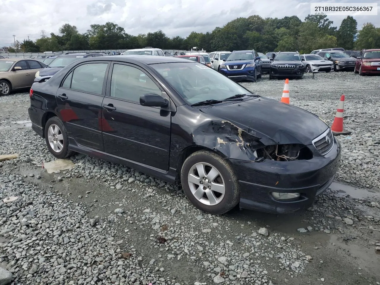 2005 Toyota Corolla Ce VIN: 2T1BR32E05C366367 Lot: 73512484