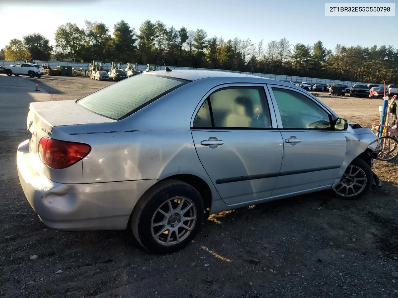 2005 Toyota Corolla Ce VIN: 2T1BR32E55C550798 Lot: 74106874