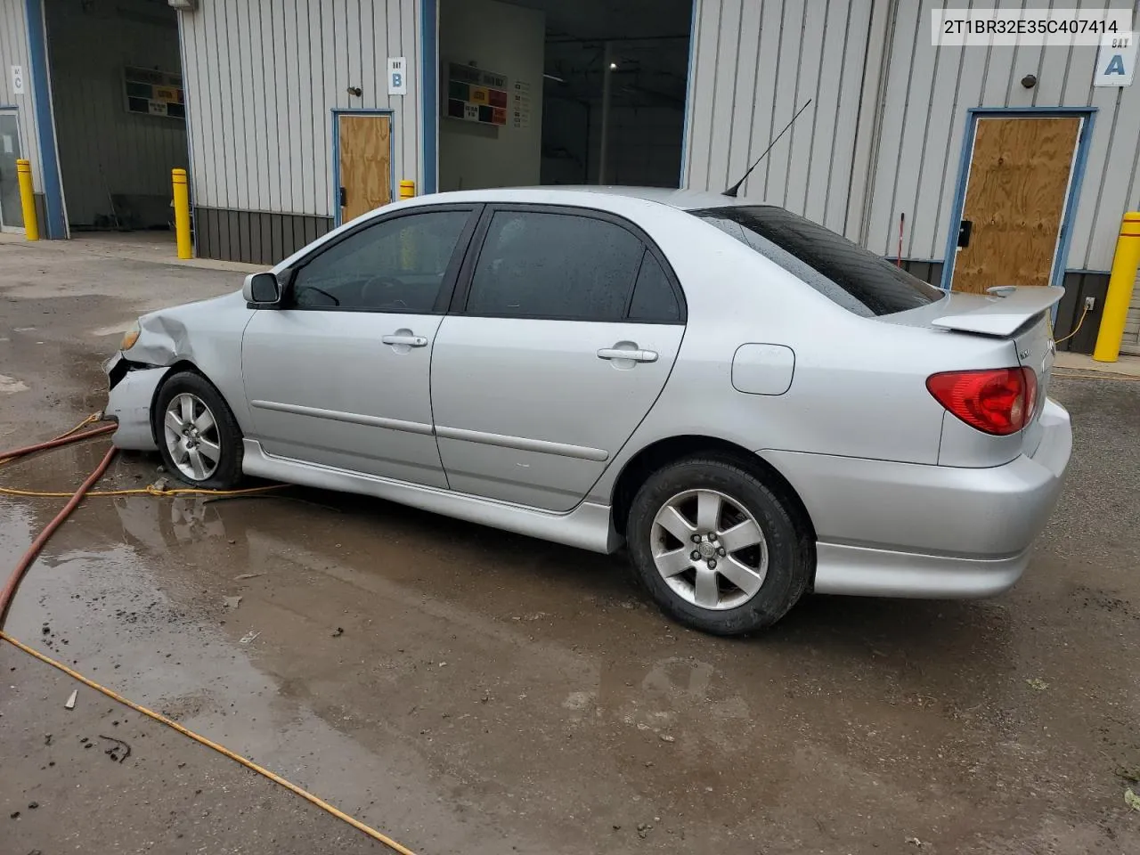 2005 Toyota Corolla Ce VIN: 2T1BR32E35C407414 Lot: 74222624