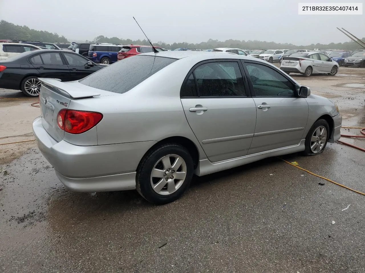 2005 Toyota Corolla Ce VIN: 2T1BR32E35C407414 Lot: 74222624