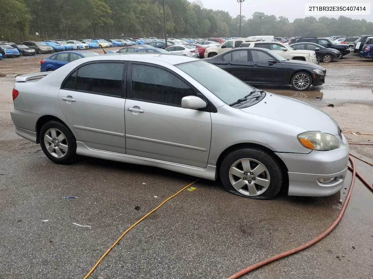 2005 Toyota Corolla Ce VIN: 2T1BR32E35C407414 Lot: 74222624