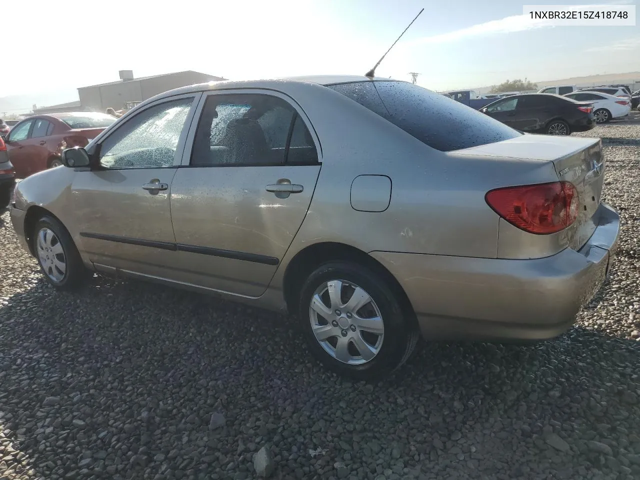 2005 Toyota Corolla Ce VIN: 1NXBR32E15Z418748 Lot: 74749514