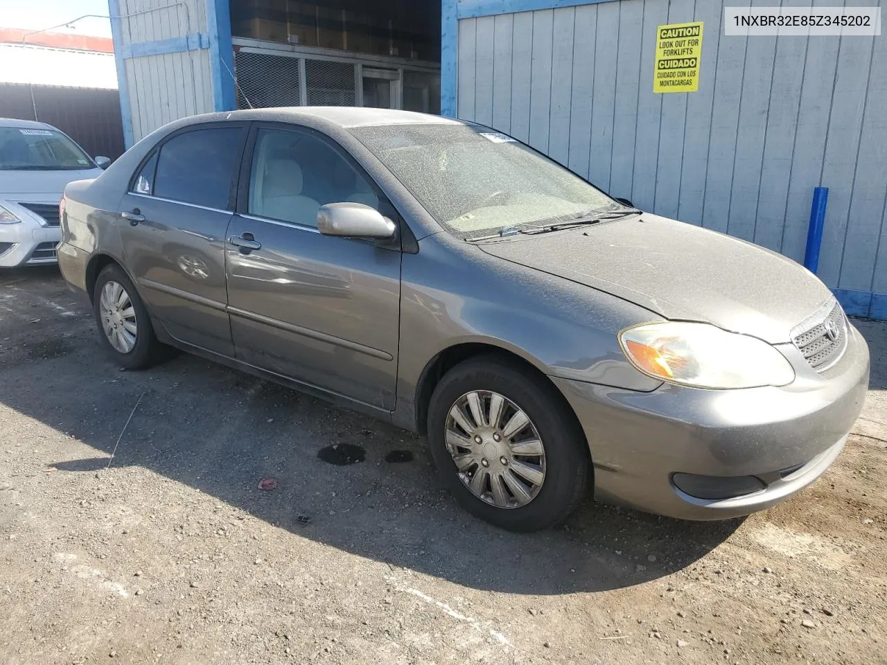 2005 Toyota Corolla Ce VIN: 1NXBR32E85Z345202 Lot: 74755494