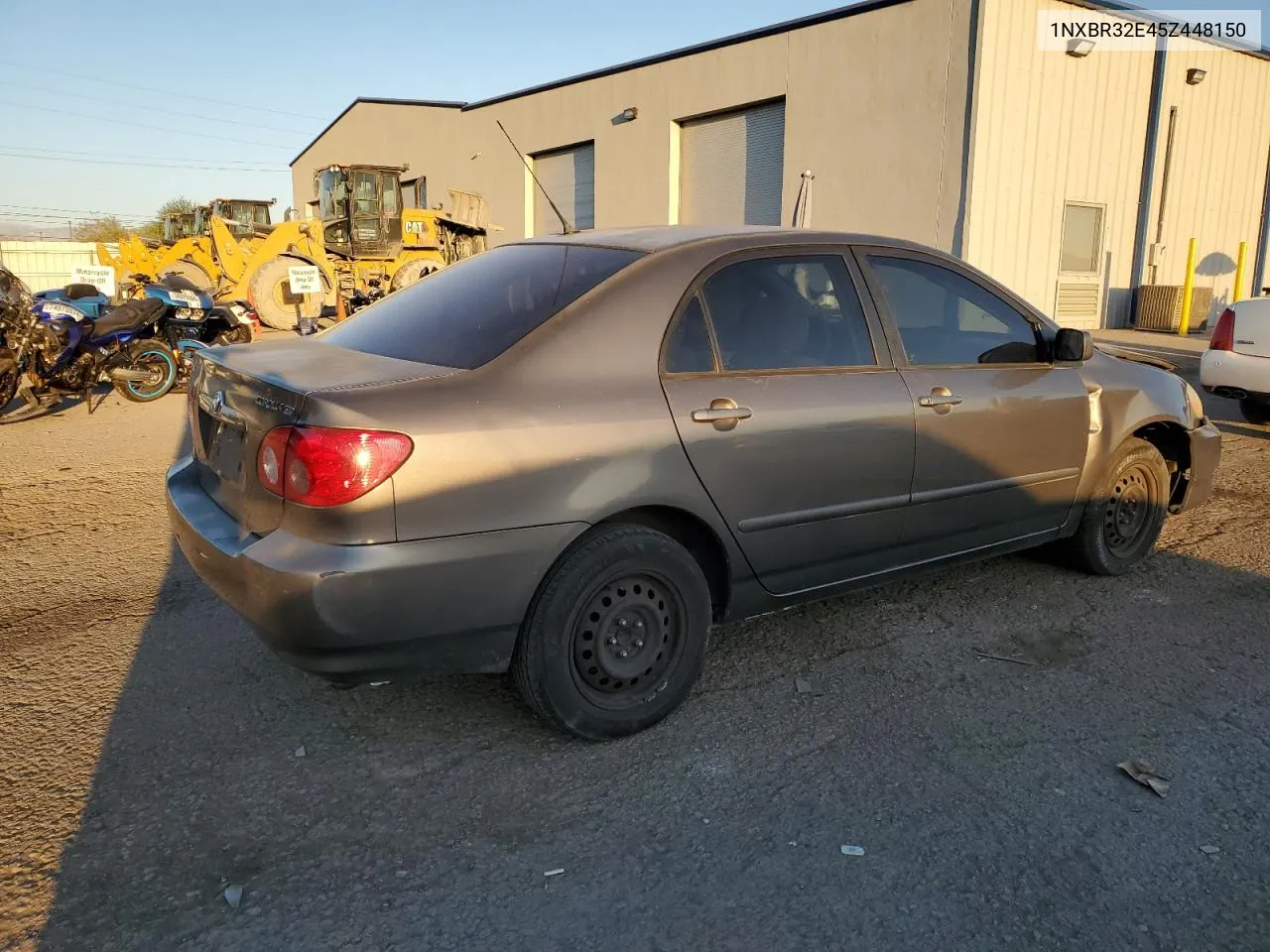 2005 Toyota Corolla Ce VIN: 1NXBR32E45Z448150 Lot: 75043824