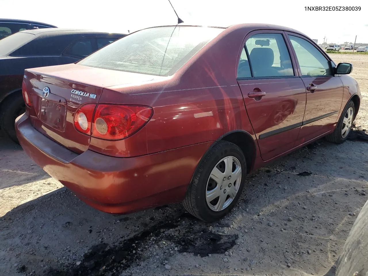 2005 Toyota Corolla Ce VIN: 1NXBR32E05Z380039 Lot: 75157854