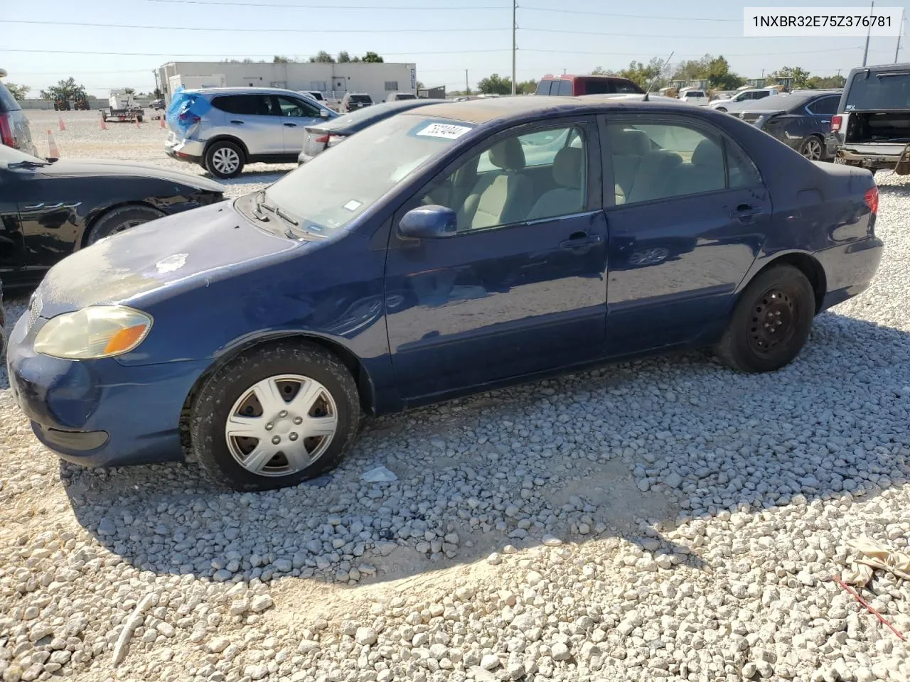 2005 Toyota Corolla Ce VIN: 1NXBR32E75Z376781 Lot: 75324044