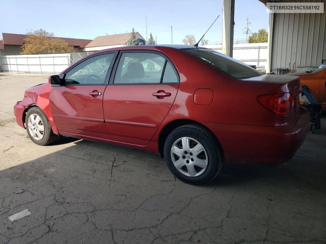 2005 Toyota Corolla Ce VIN: 2T1BR32E95C558192 Lot: 75481724