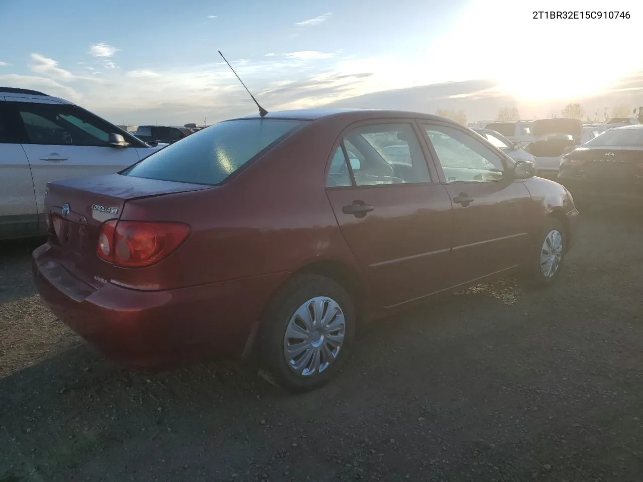 2005 Toyota Corolla Ce VIN: 2T1BR32E15C910746 Lot: 75559334