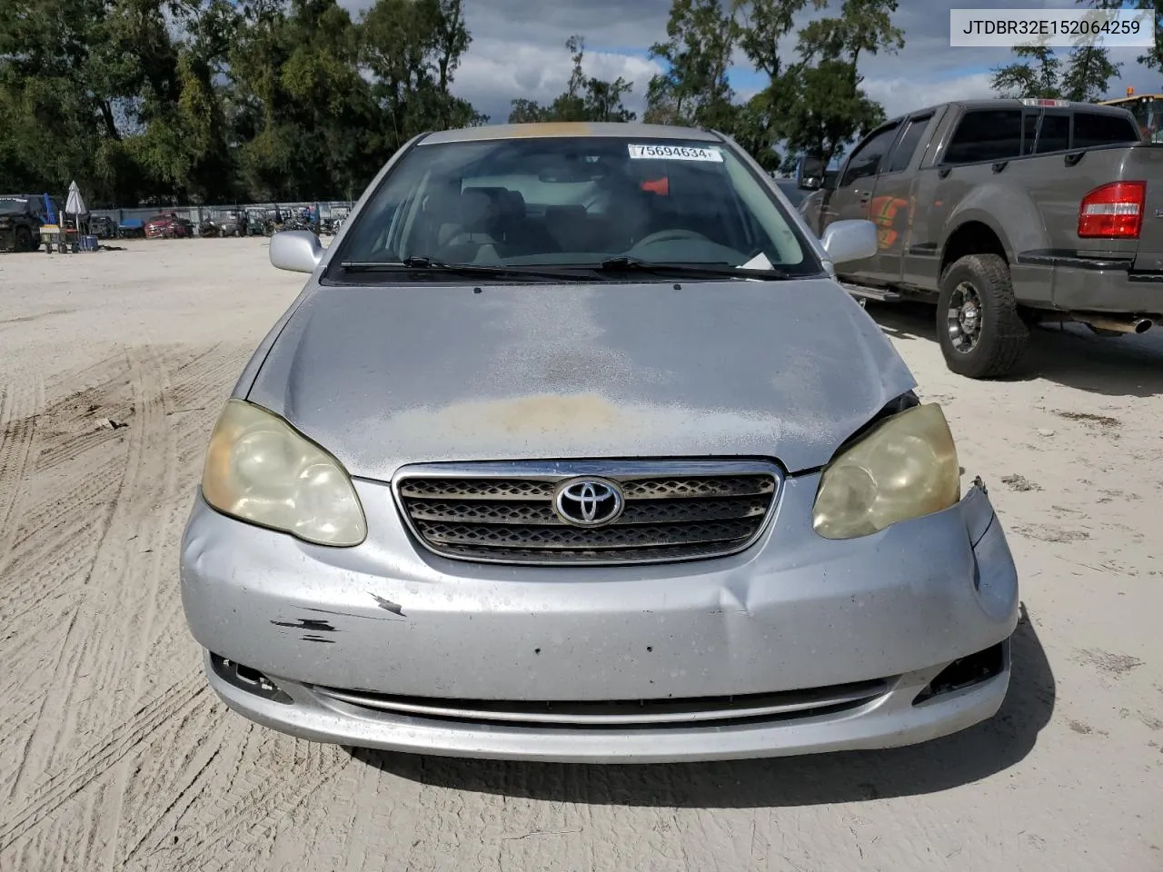 2005 Toyota Corolla Ce VIN: JTDBR32E152064259 Lot: 75694634