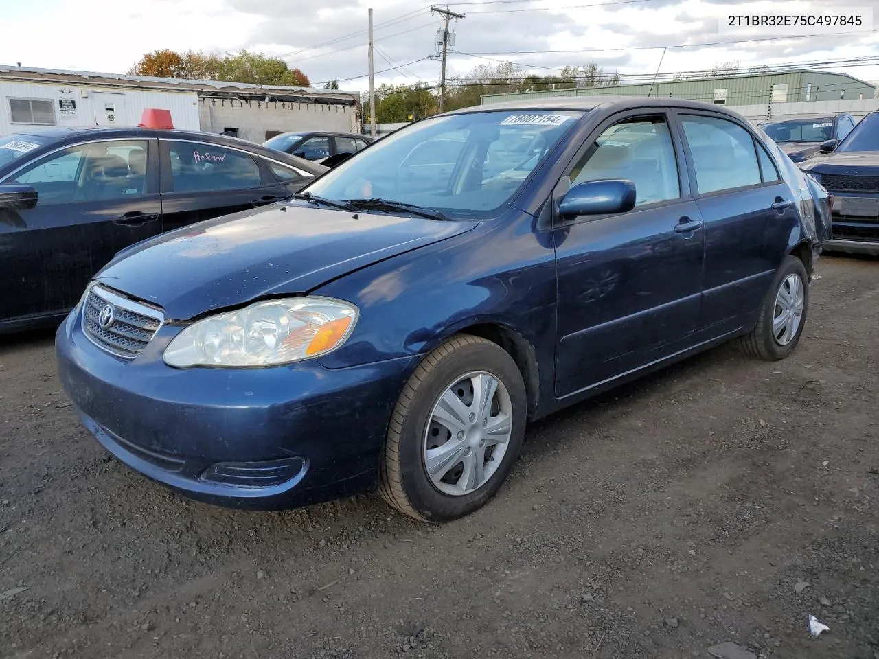 2005 Toyota Corolla Ce VIN: 2T1BR32E75C497845 Lot: 76007154