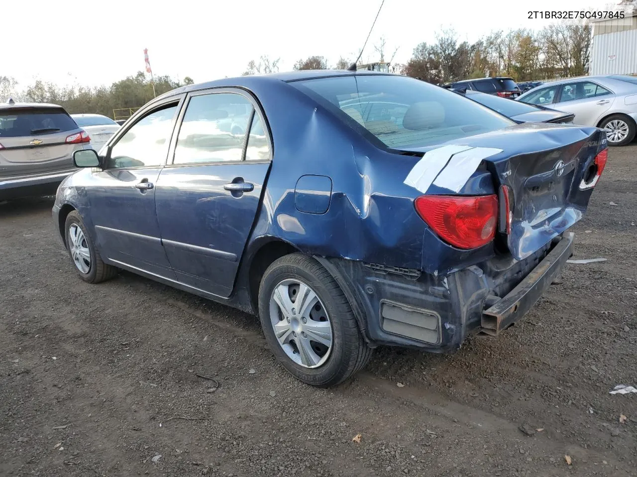 2005 Toyota Corolla Ce VIN: 2T1BR32E75C497845 Lot: 76007154