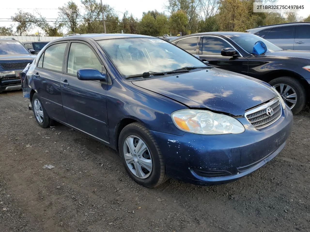 2005 Toyota Corolla Ce VIN: 2T1BR32E75C497845 Lot: 76007154