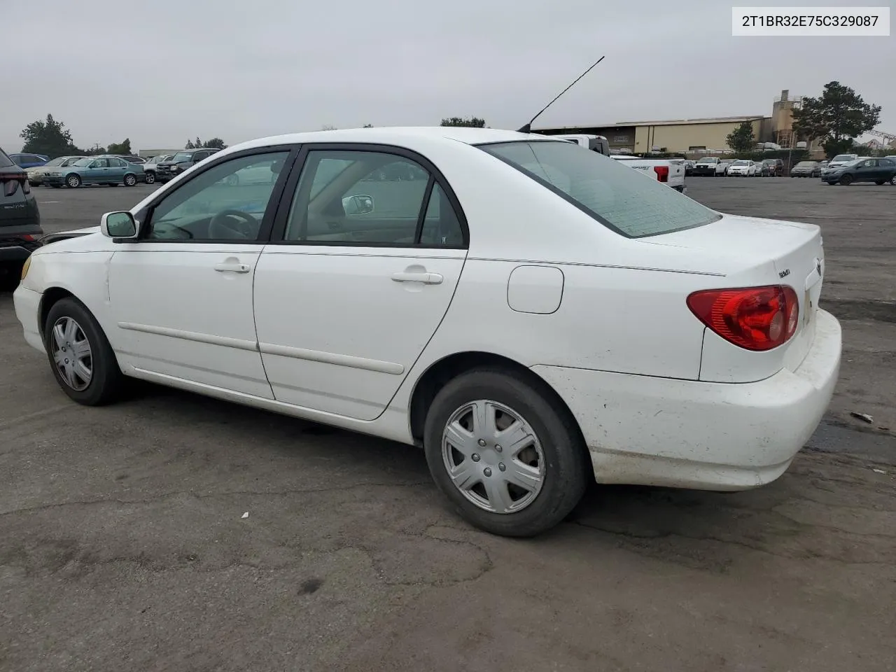 2005 Toyota Corolla Ce VIN: 2T1BR32E75C329087 Lot: 76019794