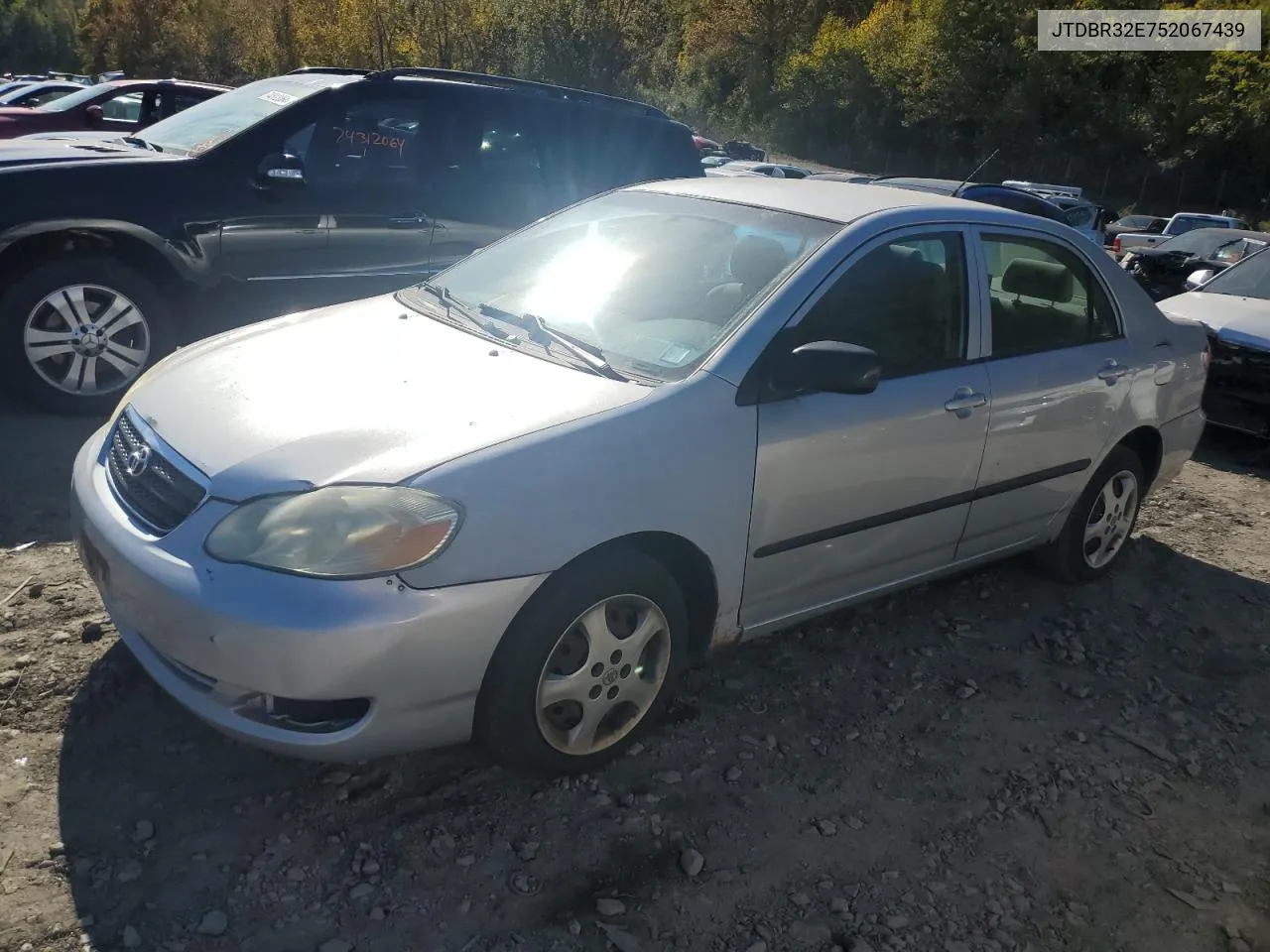 2005 Toyota Corolla Ce VIN: JTDBR32E752067439 Lot: 76447184