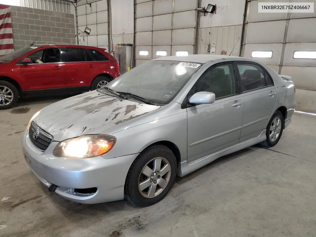 2005 Toyota Corolla Ce VIN: 1NXBR32E75Z406667 Lot: 76717614