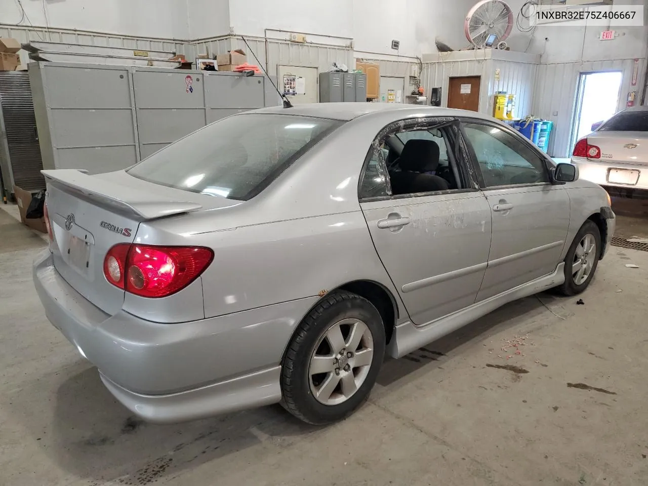 2005 Toyota Corolla Ce VIN: 1NXBR32E75Z406667 Lot: 76717614