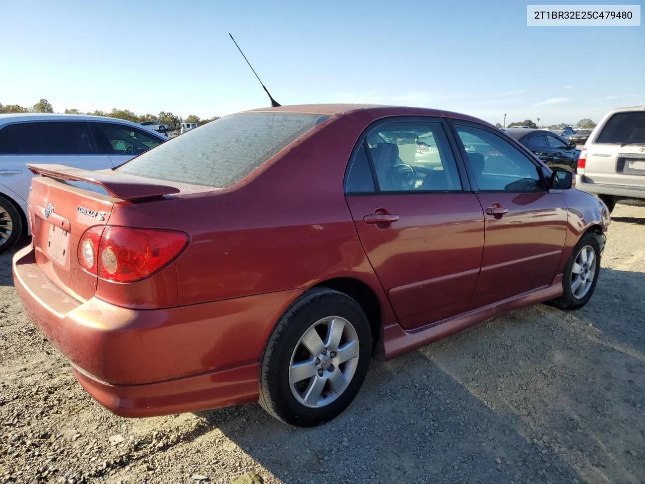 2005 Toyota Corolla Ce VIN: 2T1BR32E25C479480 Lot: 76824254