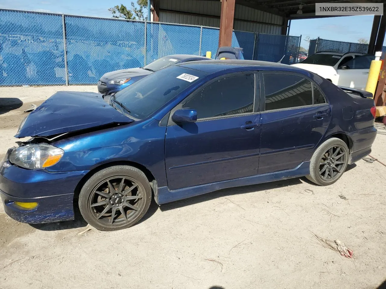 2005 Toyota Corolla Ce VIN: 1NXBR32E35Z539622 Lot: 76832934