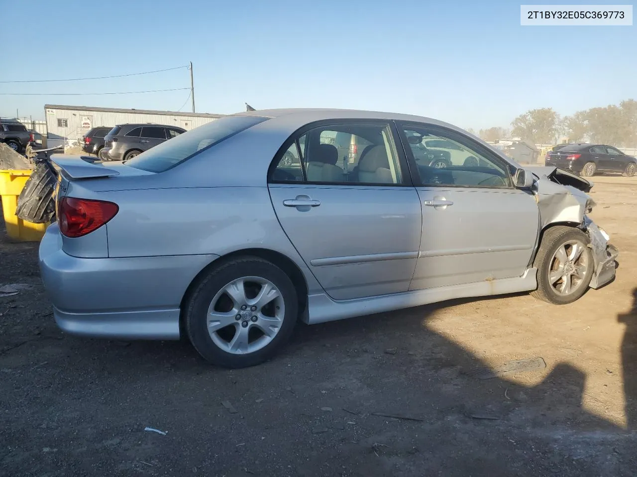 2005 Toyota Corolla Xrs VIN: 2T1BY32E05C369773 Lot: 76901774