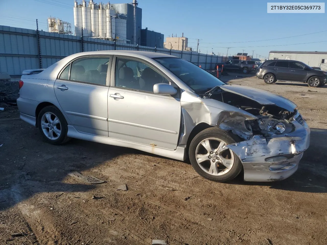 2005 Toyota Corolla Xrs VIN: 2T1BY32E05C369773 Lot: 76901774